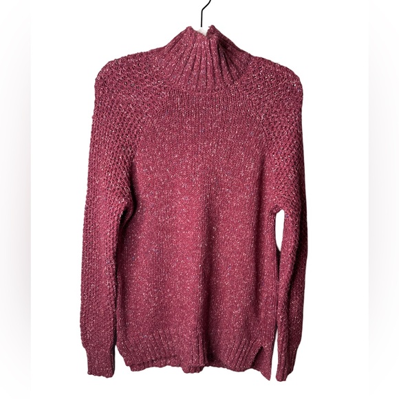 PRANA IBID SWEATER TUNIC MAROON - Picture 3 of 5